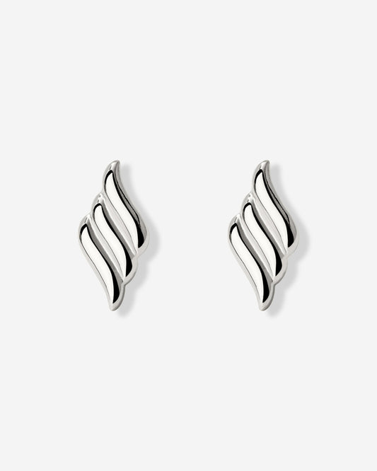Lustrous Studs Silber