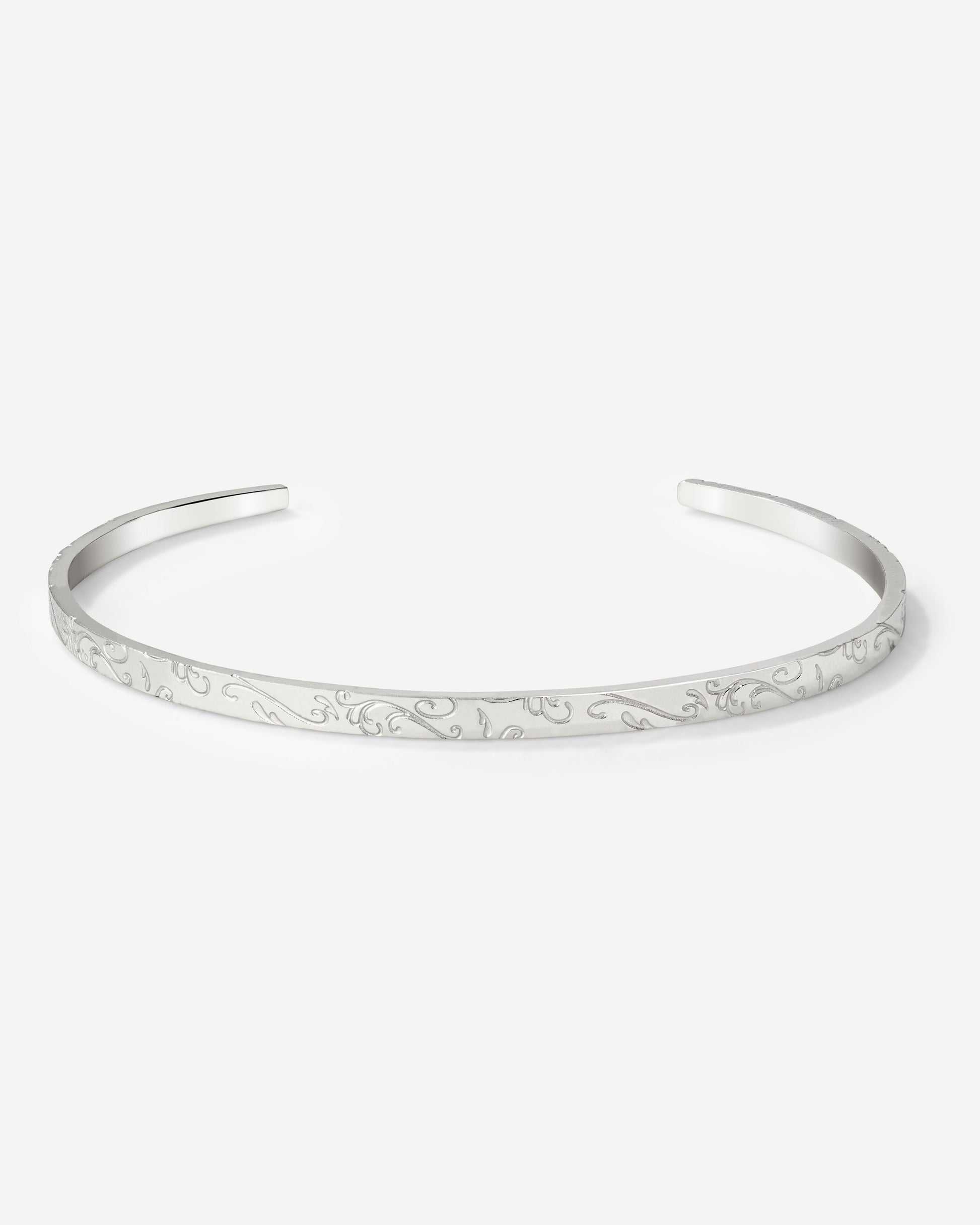Desert Glow Bangle Silber