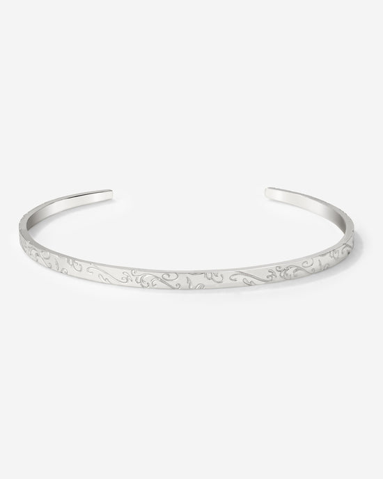 Desert Glow Bangle Silber