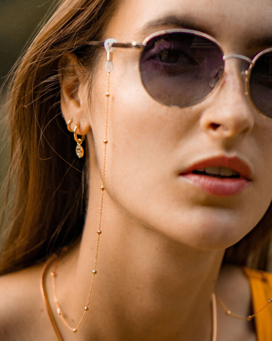 Playa Sunglasses Chain Roségold