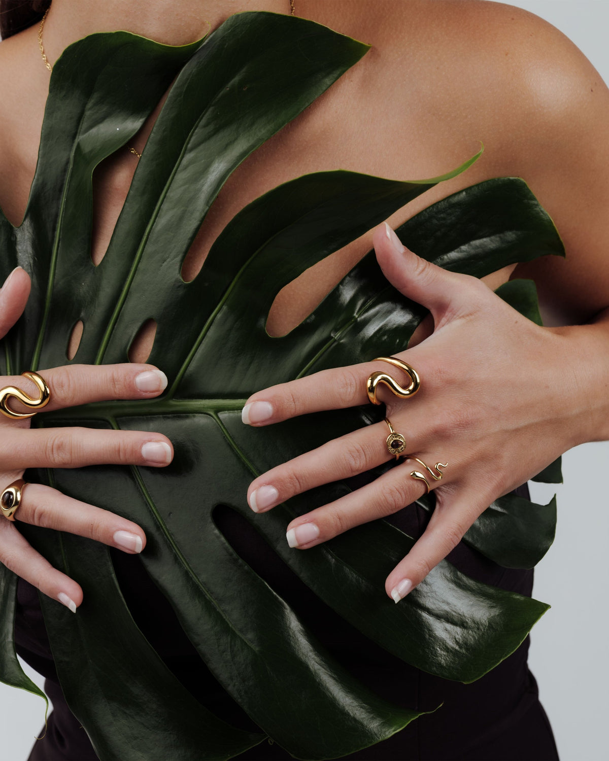 Coiled Ring Gold