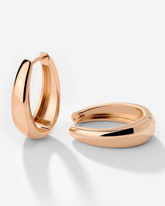 Seeker Hoops Medium Roségold