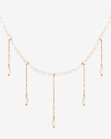 Lolas Love Pearl Power Necklace Roségold