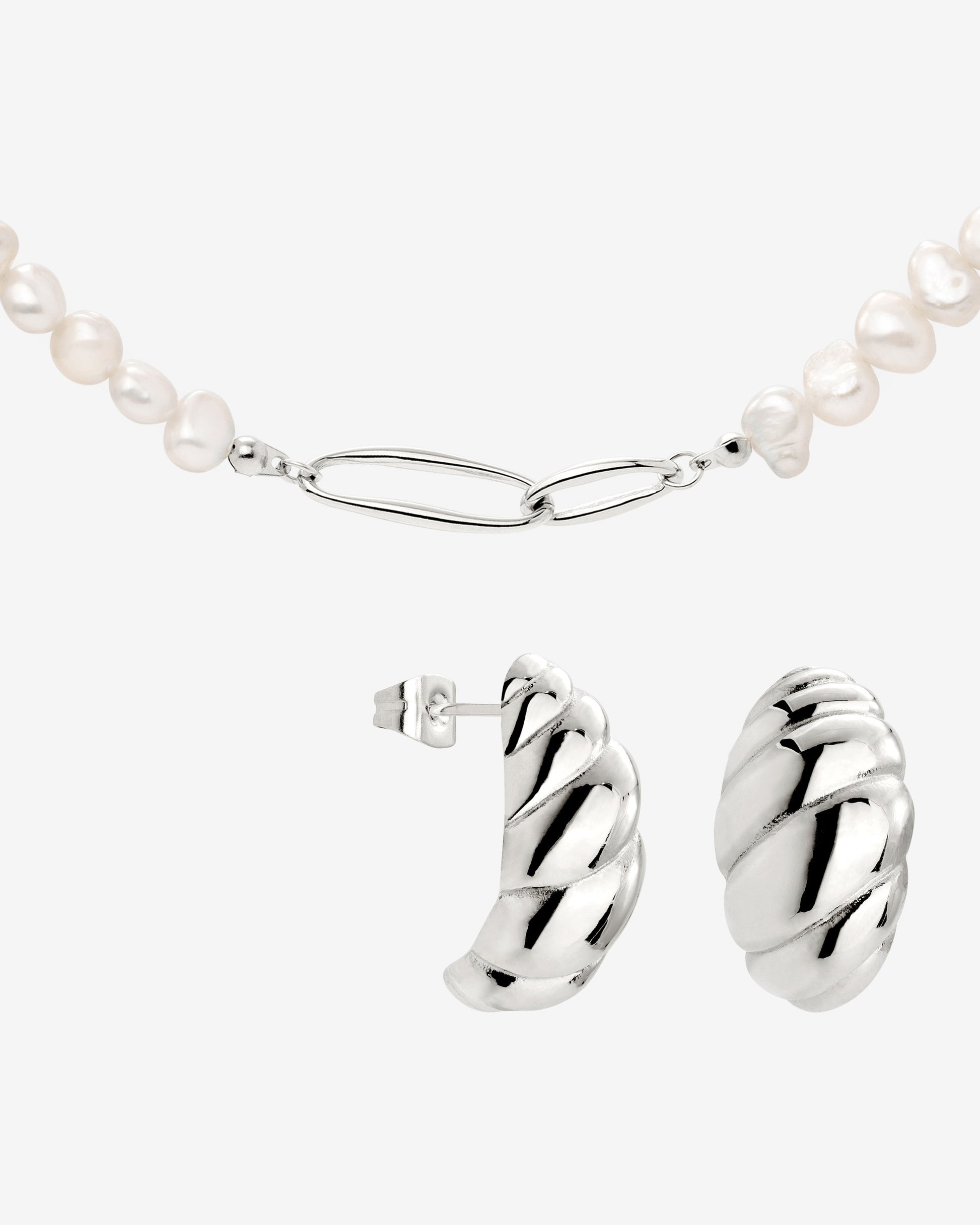 Pearl 'n' Twist Bundle Silber
