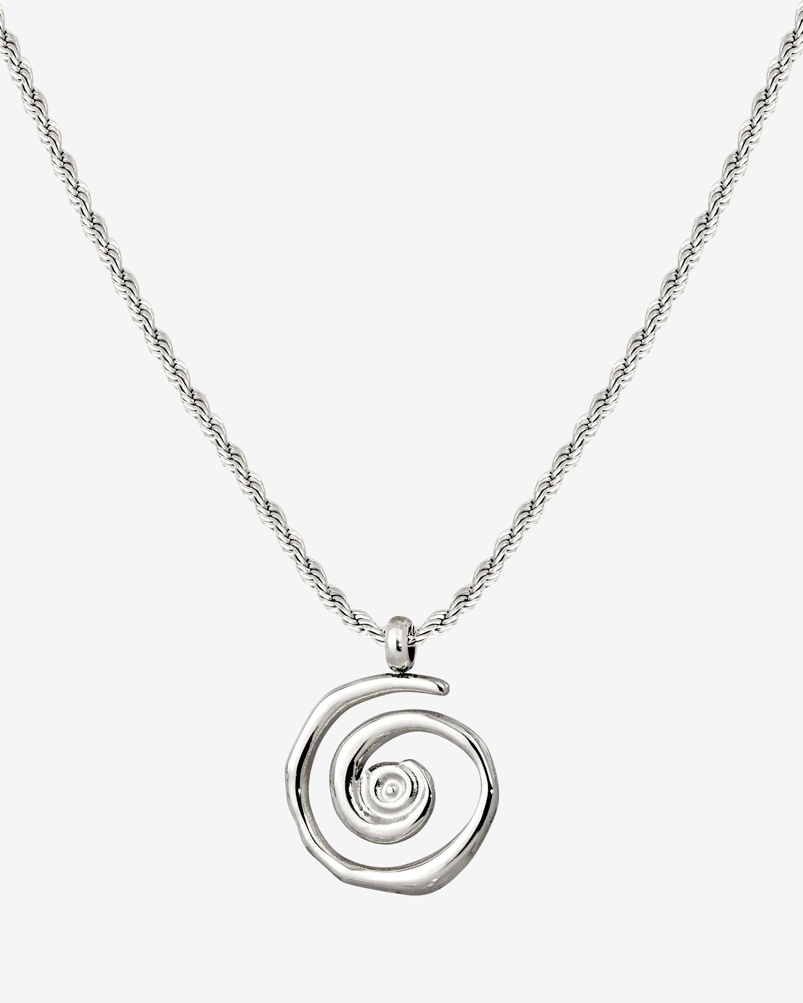 Sweet Swirl Necklace Silber