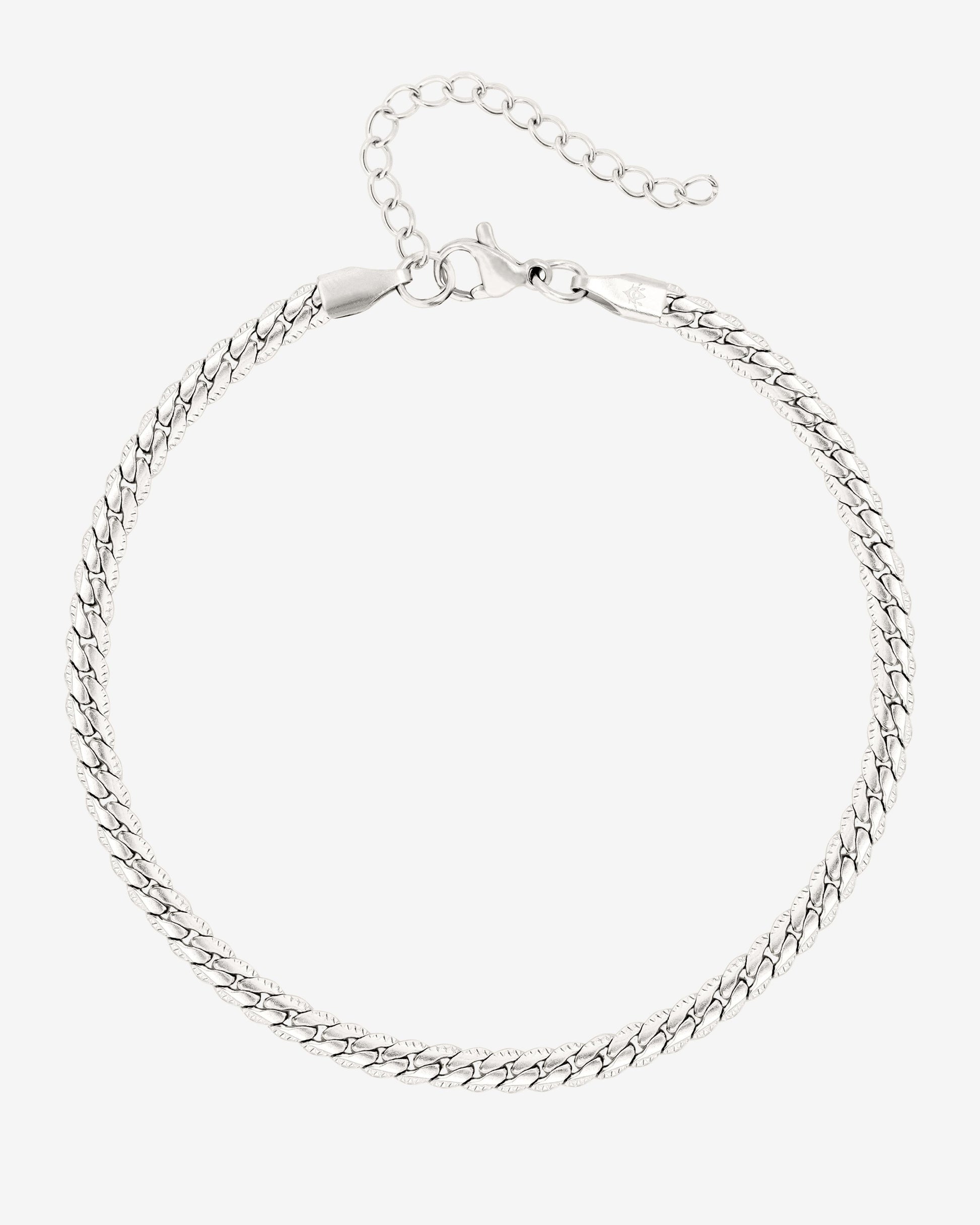Contigo Anklet Silber