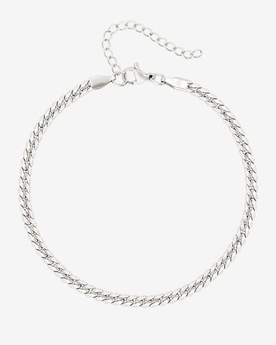 Contigo Anklet Silber