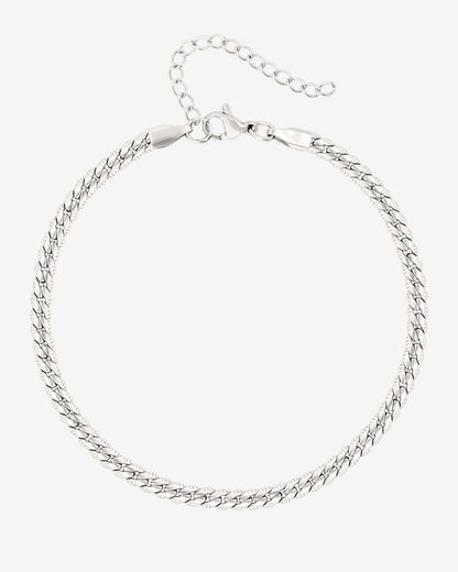 Contigo Anklet Silber