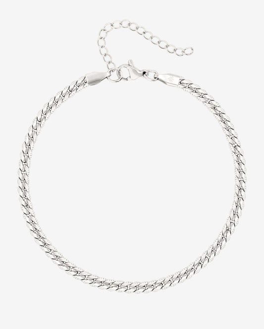 Contigo Anklet Silber