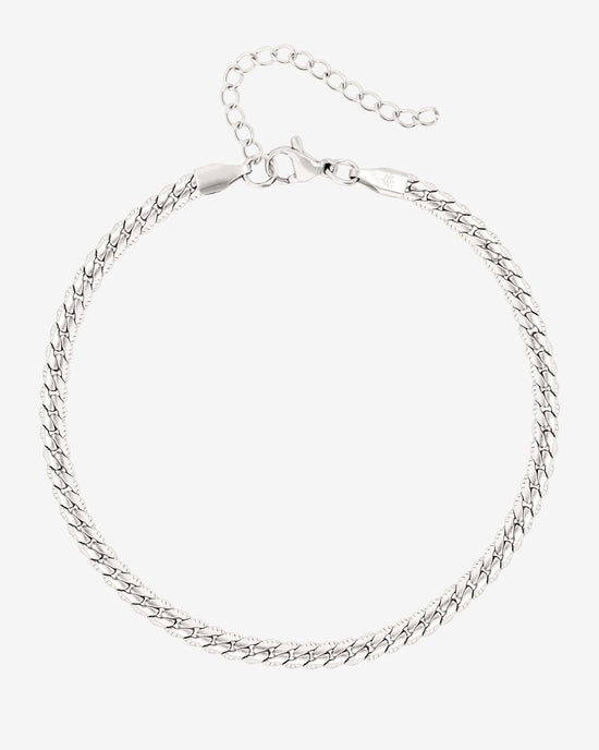 Contigo Anklet Silber
