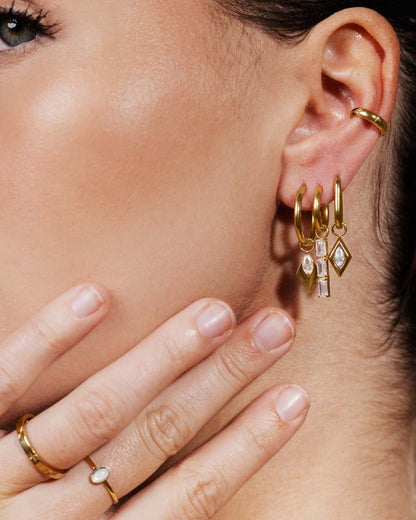 Stargaze Ear Cuff Silber
