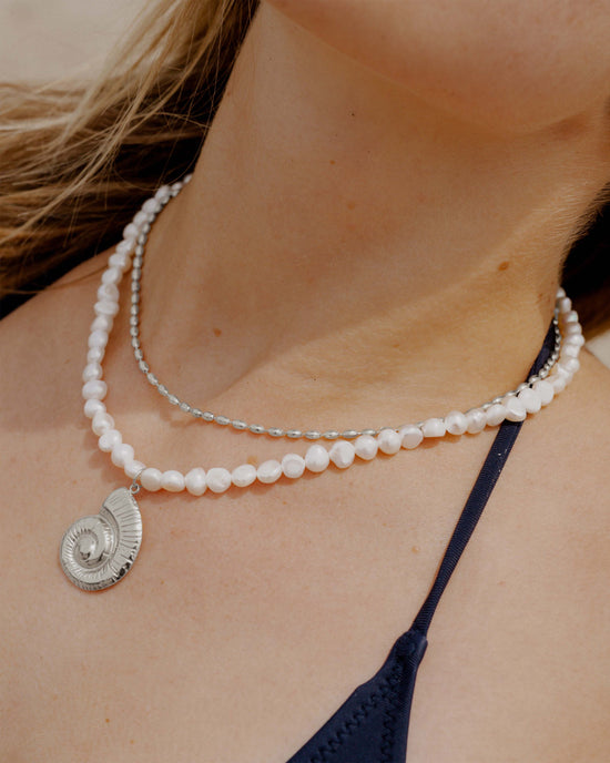 Drop in the Ocean Necklace Silber