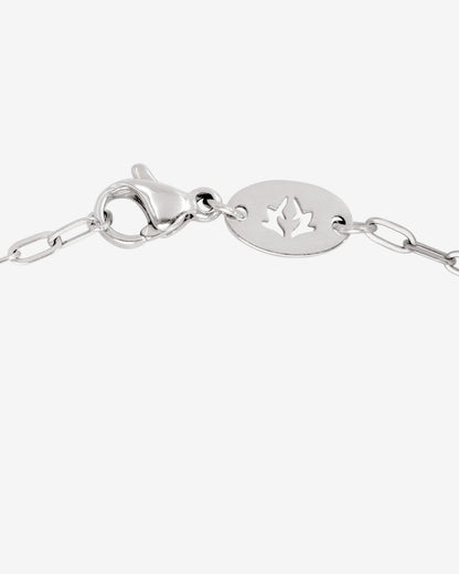 Heart Ace Necklace Silber