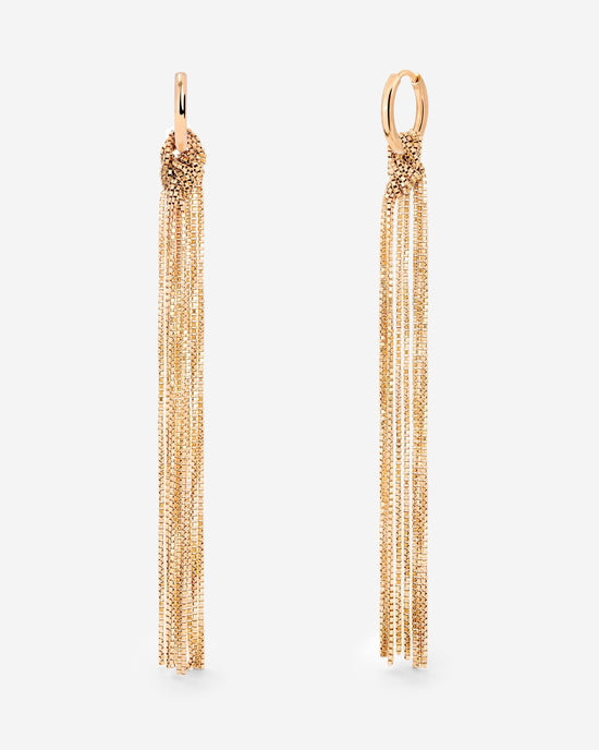 Sea Strands Hoop Set Small Roségold