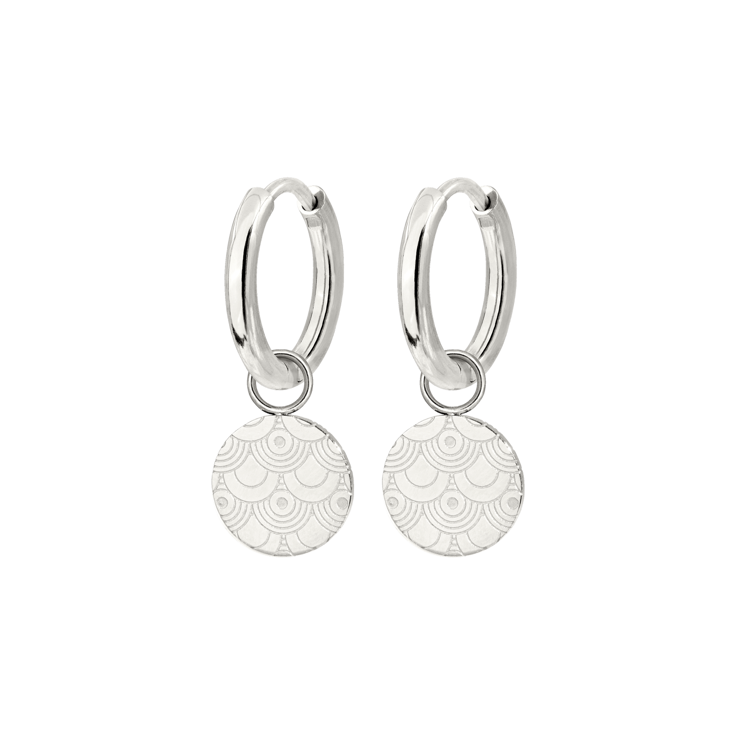 Buena Vibra Hoops Small Silber