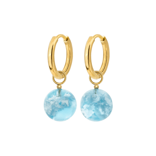 Day Dream Hoops Small Gold