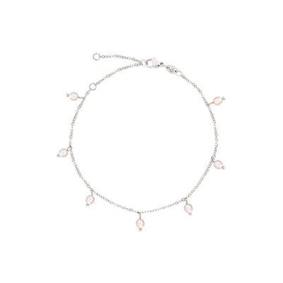 Shiny Pearls Bracelet Silber