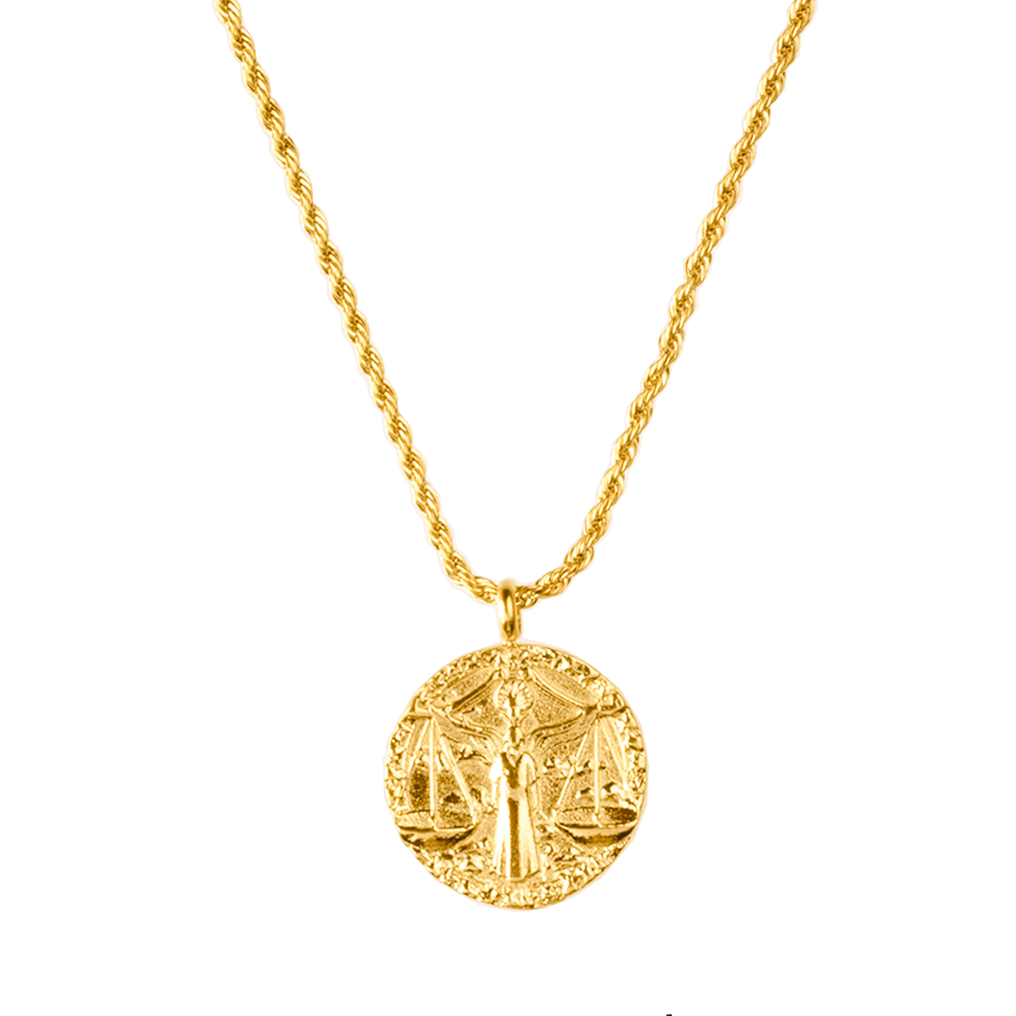 Zodiac Sign Necklace Gold