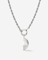 Melony Rope Chain Necklace Set Silber