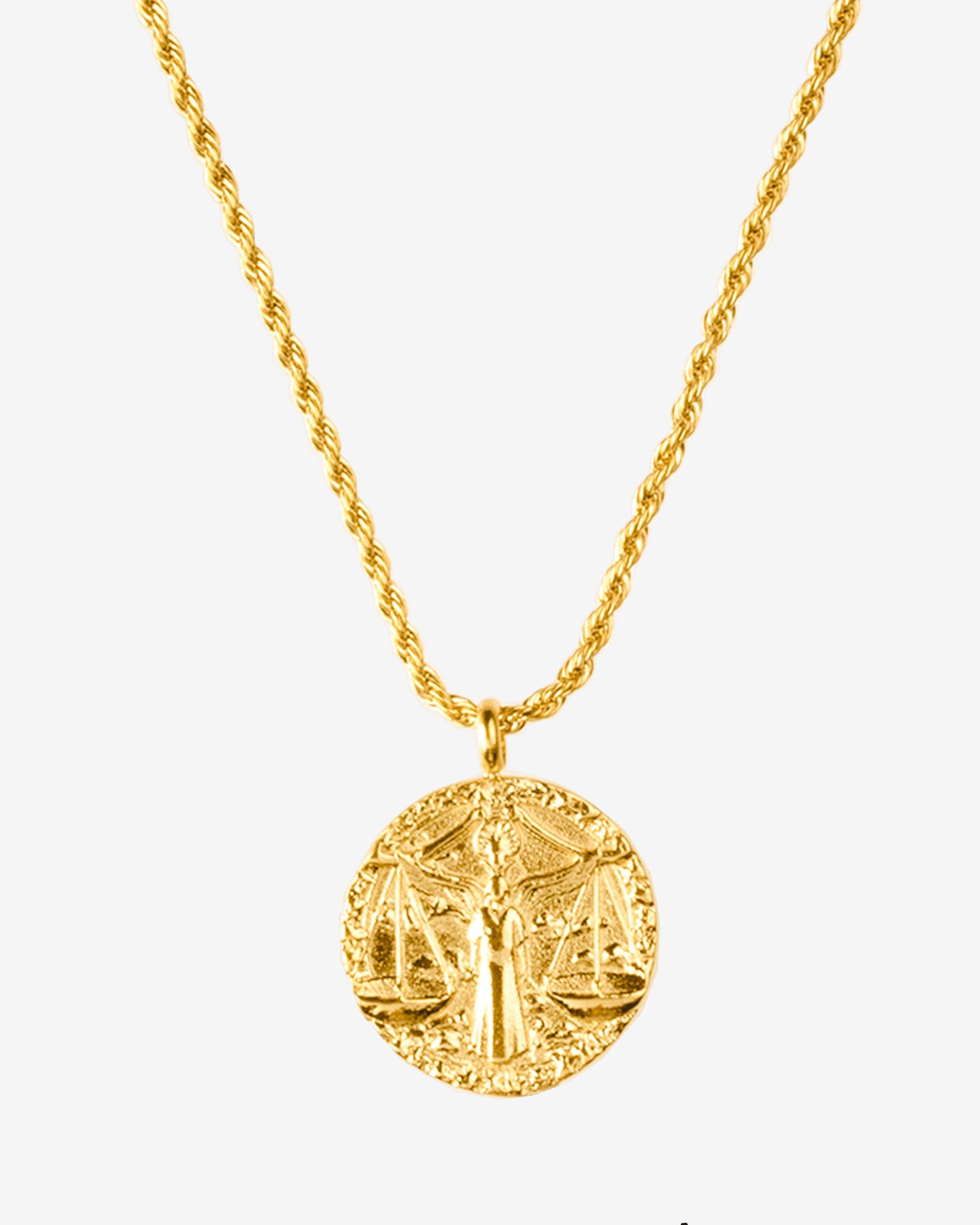 Zodiac Sign Necklace Gold