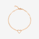 Loving Heart Bracelet Roségold