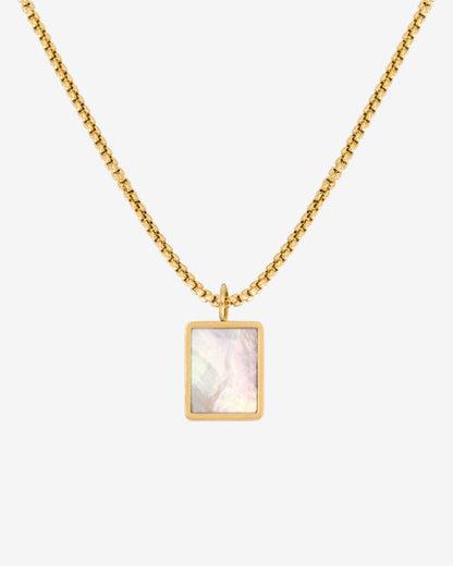 Shimmering Reflection Necklace Gold