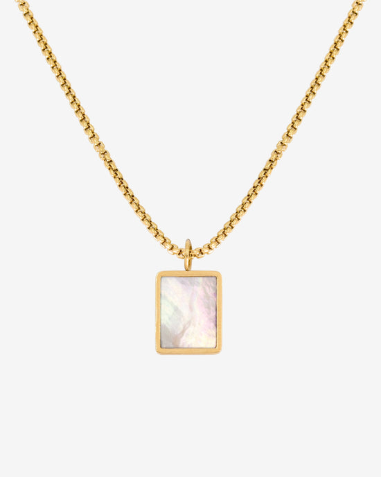 Shimmering Reflection Necklace Gold