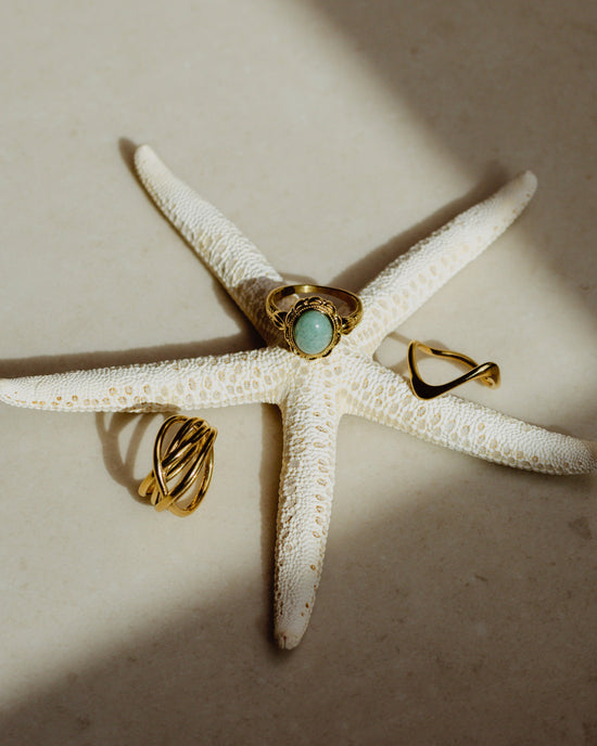 Tides Ring Gold
