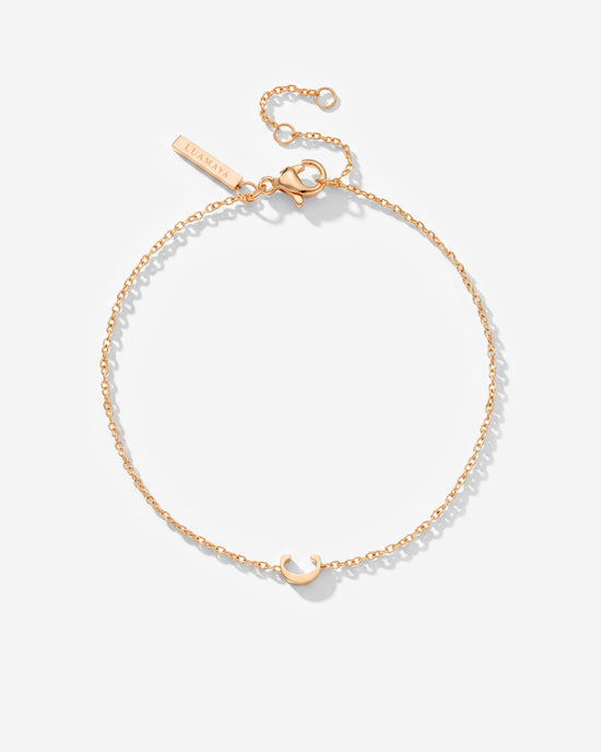 Tiny Letter Bracelet