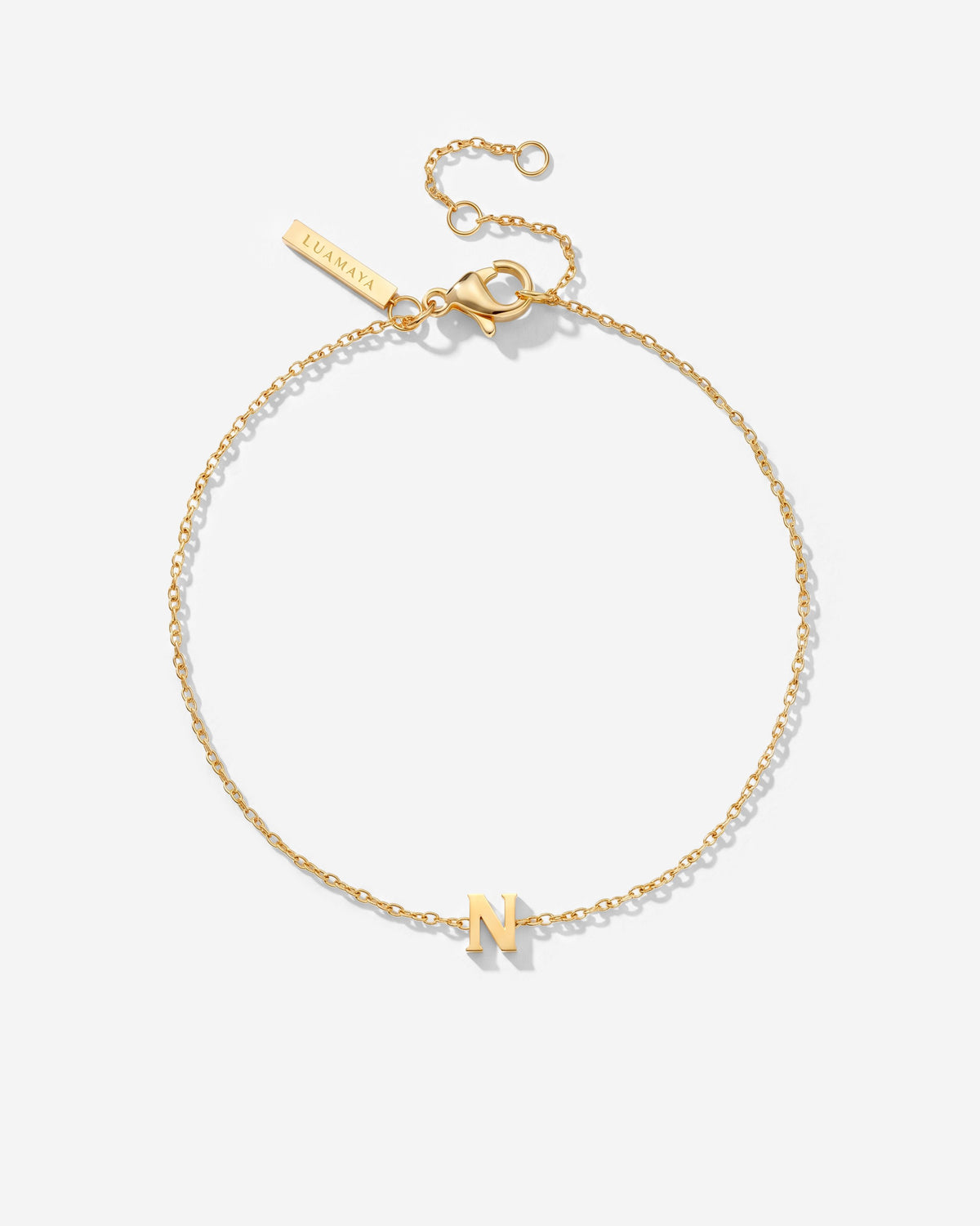 Tiny Letter Bracelet