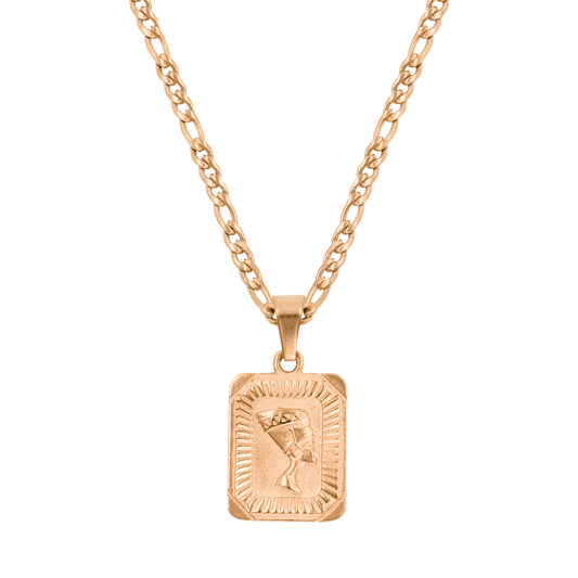 Nefertiti Necklace Roségold