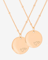 Mother & Daughter Necklace Bundle Roségold