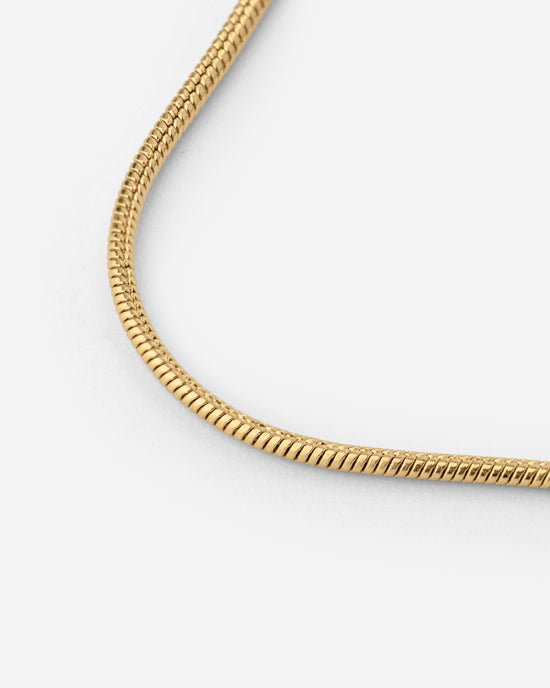 Slim Round Snake Necklace
