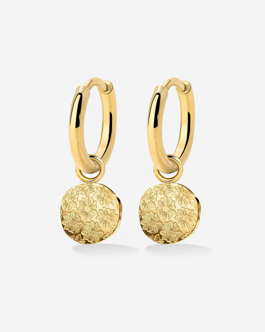 Everbloom Hoop Set Small Gold