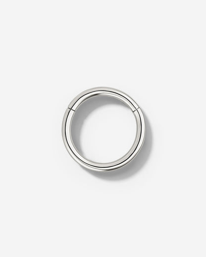 Basic Click Piercing Ring Silber