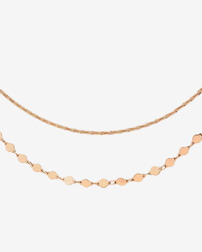 Timeless Ties Necklace Roségold