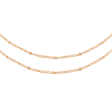 Alimera Necklace Roségold