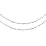 Alimera Necklace Silber