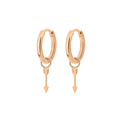 Cupid Arrow Hoopies Roségold