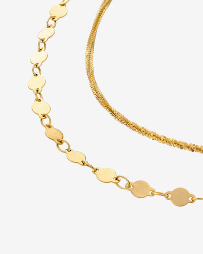 Timeless Ties Necklace Gold