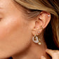 Pearly Piercing Stud Silber