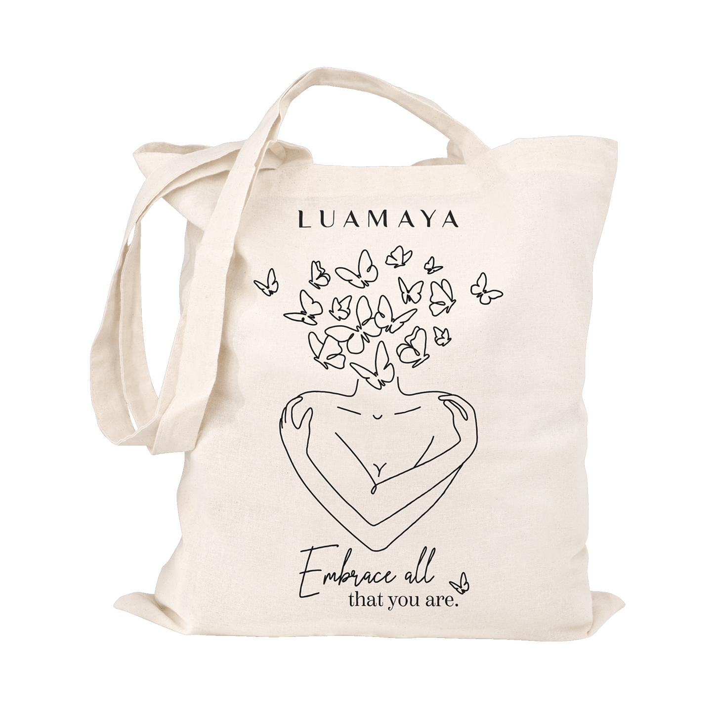 Jutetasche Embrace all that you are