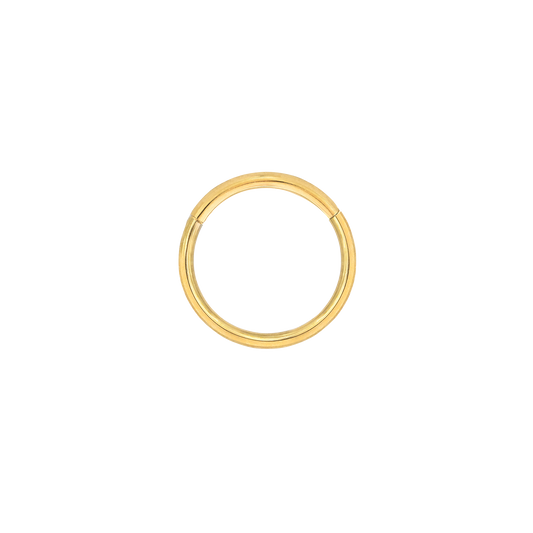 Basic Click Piercing Ring Gold