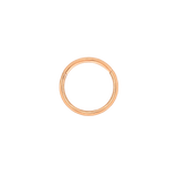 Basic Click Piercing Ring Roségold