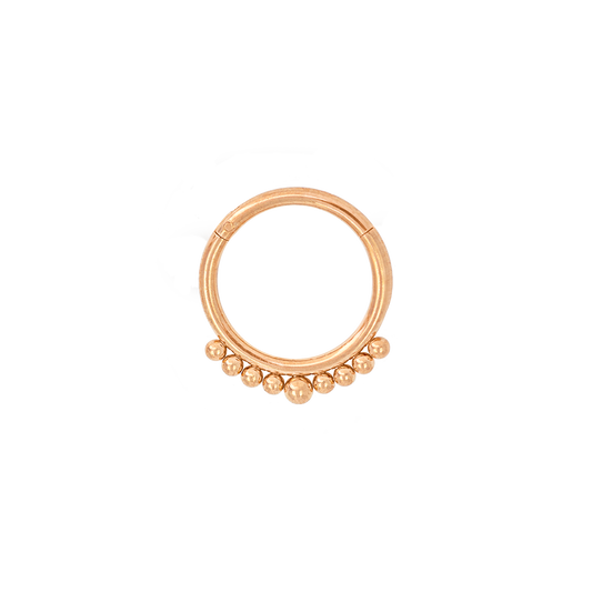 Boho Click Piercing Roségold