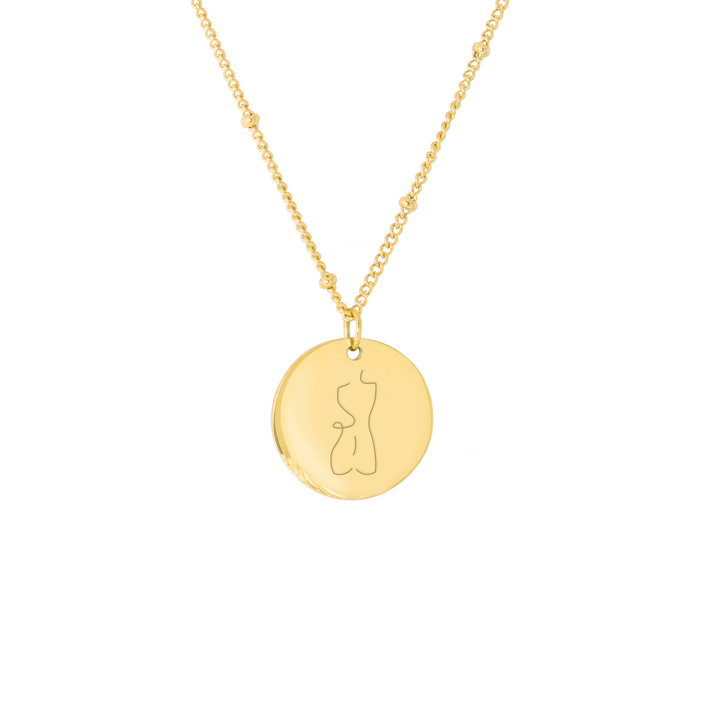 You are pure magic Necklace Gold