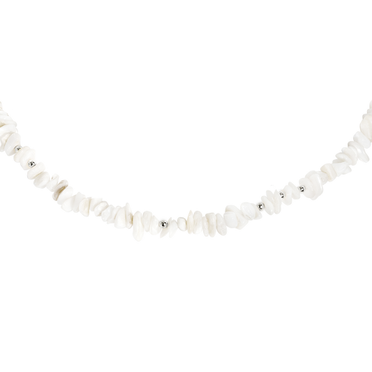 By the Beach Choker Silber