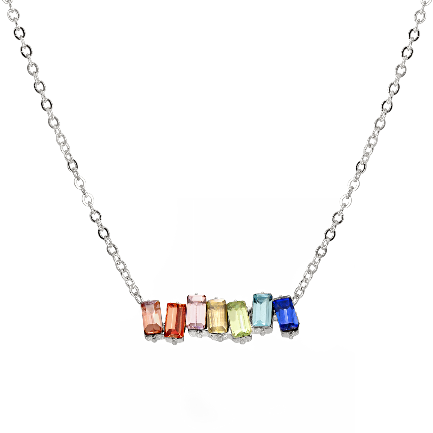 Candy Lane Necklace Silber