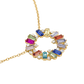 Rainbow Loop Necklace Gold
