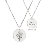 Do it for you Necklace Silber